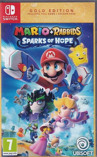 Mario + Rabbids Sparks of Hope - Gold Edition - Nintendo Switch (A Grade) (Genbrug)